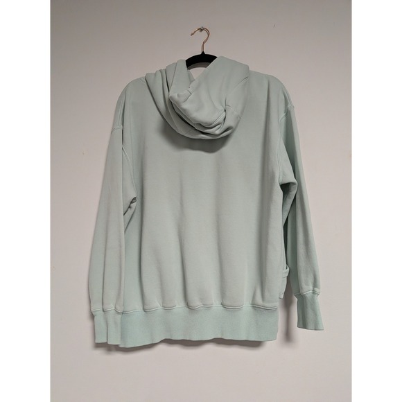 Nike Sportswear Essential Hoodie Mint Green Embroidered Swoosh Pullover Small - Picture 7 of 11